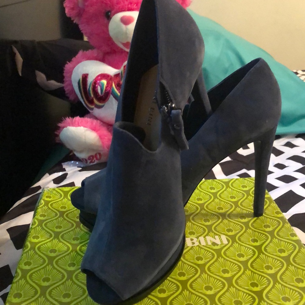 Blue heels